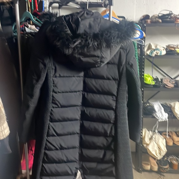 Black down puffer coat - Picture 9 of 11